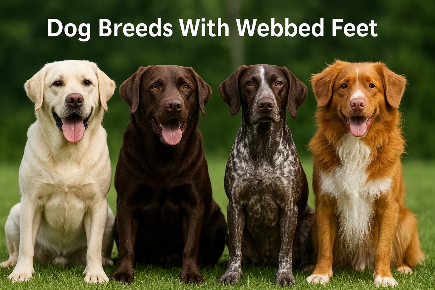 Dog Breeds With Webbed Feet – And What It Really Means