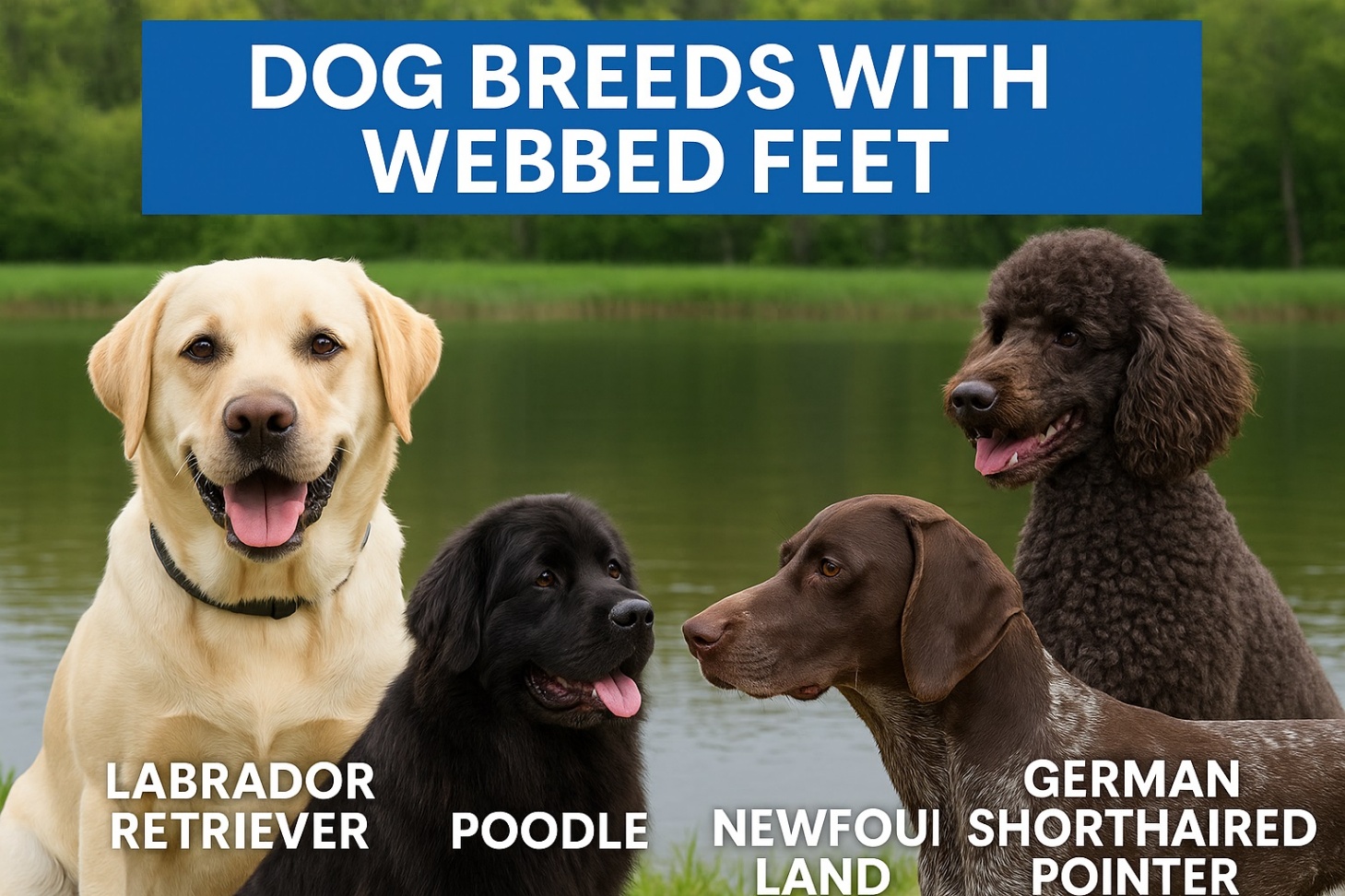 Dog Breeds With Webbed Feet – And What It Really Means