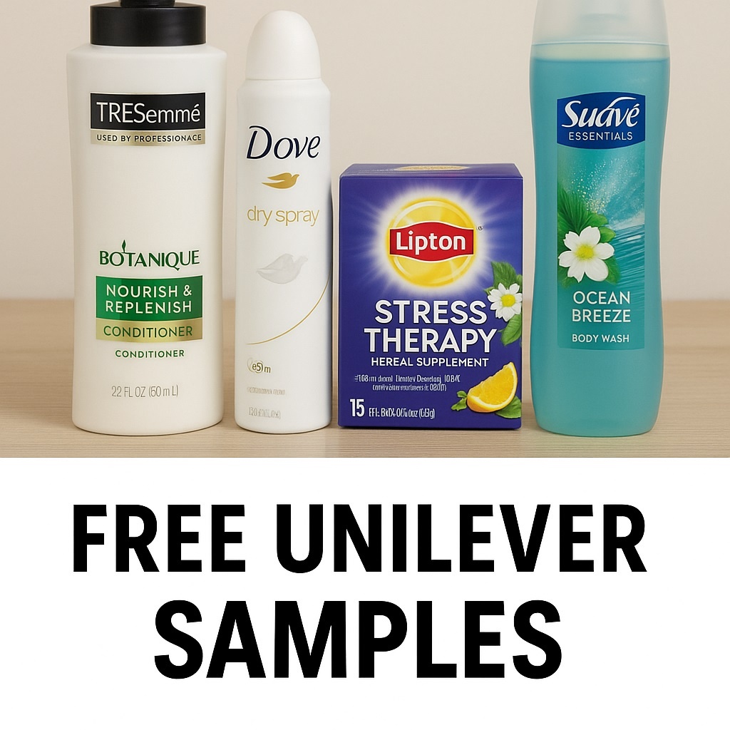 How to Claim a Free Unilever Product Sample Online
