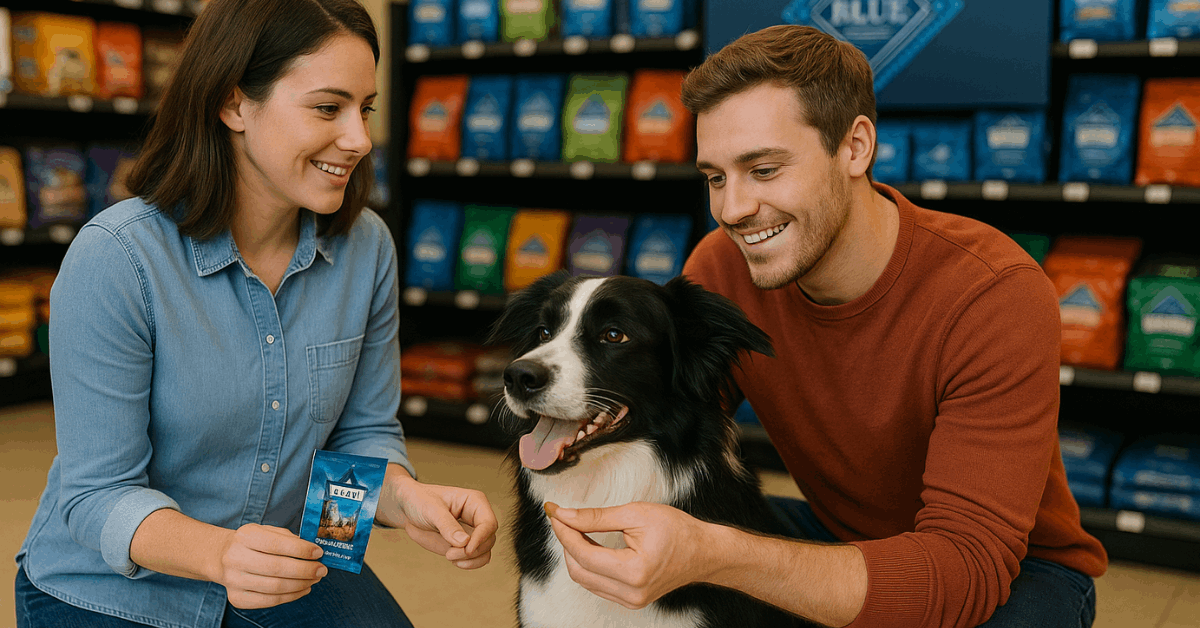 Overview of Key Steps for Requesting a Free Sample from Blue Buffalo