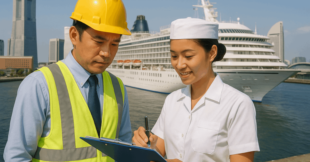 Overview of Yokohama cruise job opportunities — onboard and shore roles